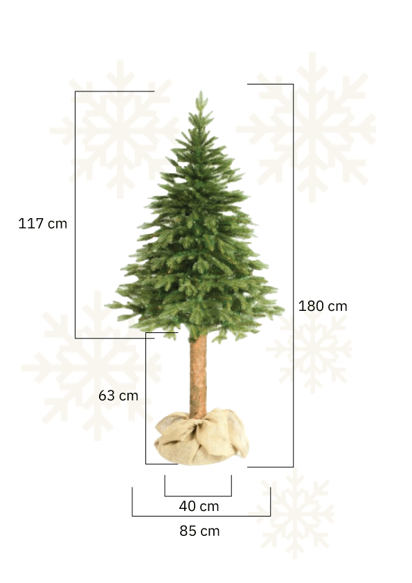 Vianočný-stromček-na-pníku-Smrek-PE-180-cm-Royal_sk